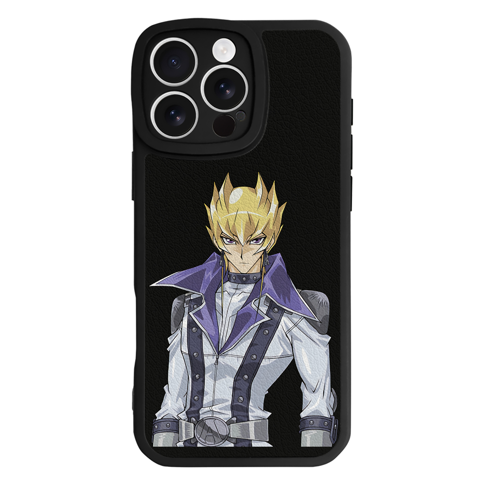 遊☆戯☆王 Yu-Gi-Oh! 【iPhone 16シリーズ対応】シリコンスマホケース（レザー調） 材質：シリコン